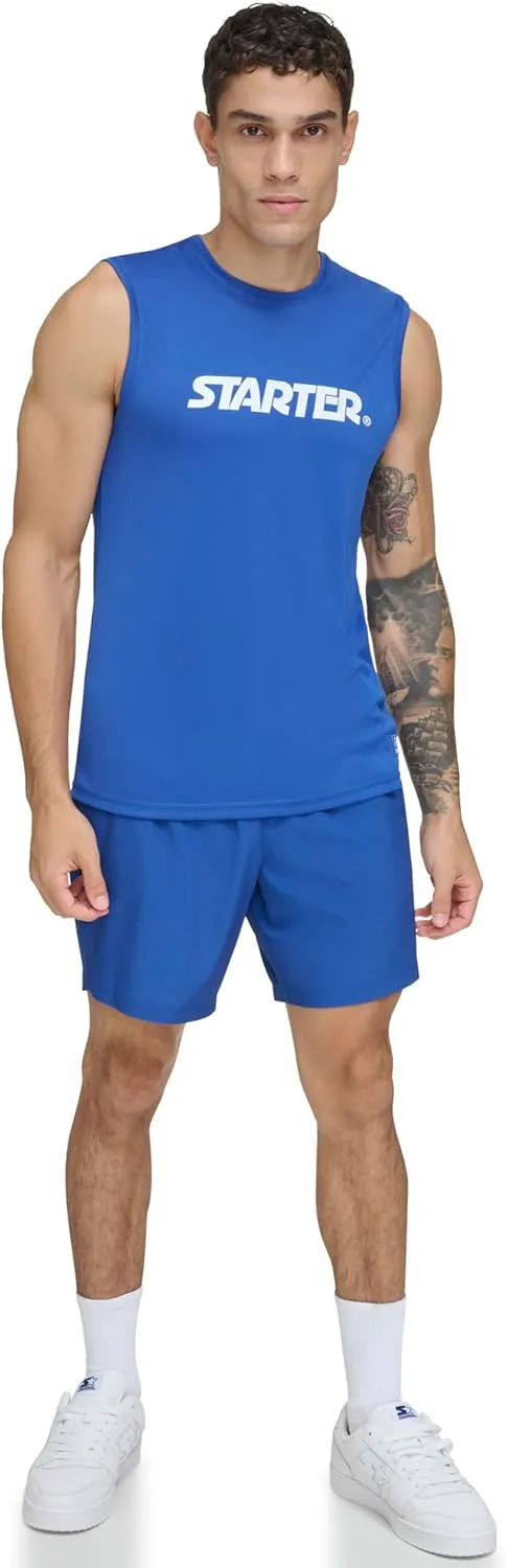 Starter Men's Quick Dry Sleeveless Lightweight UPF Active Top