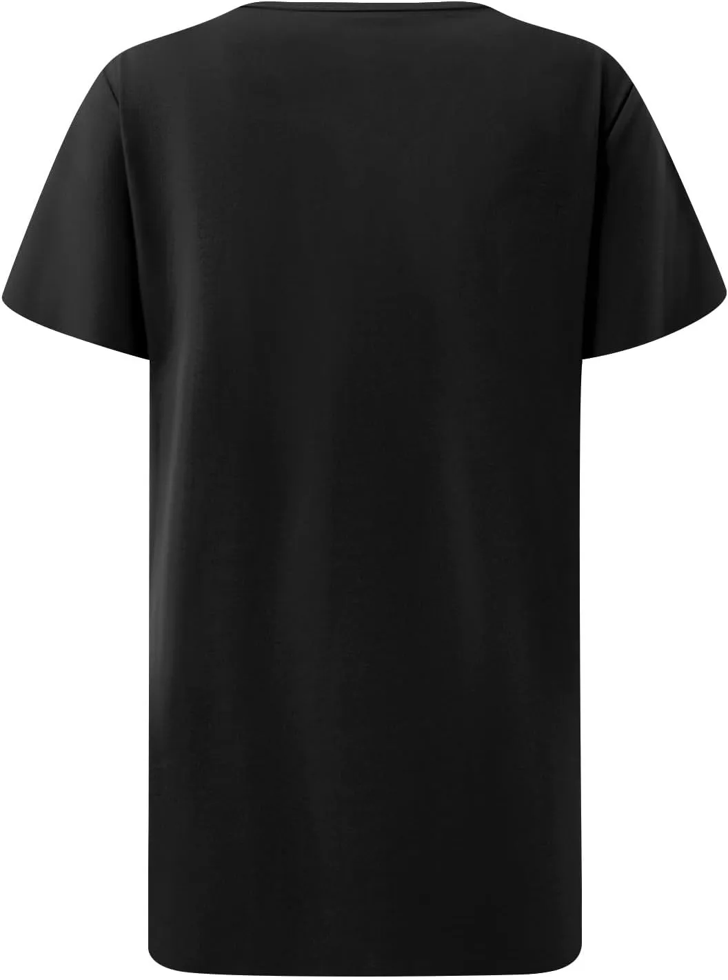 Summer Tops for Women 2025 Trendy V Neck Short Sleeve Pleated Front Shirts Dressy Casual Blouses Loose Fit Tunics