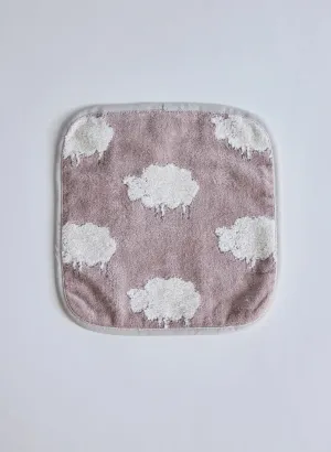Sweet Sheep Jacquard Wash Cloth