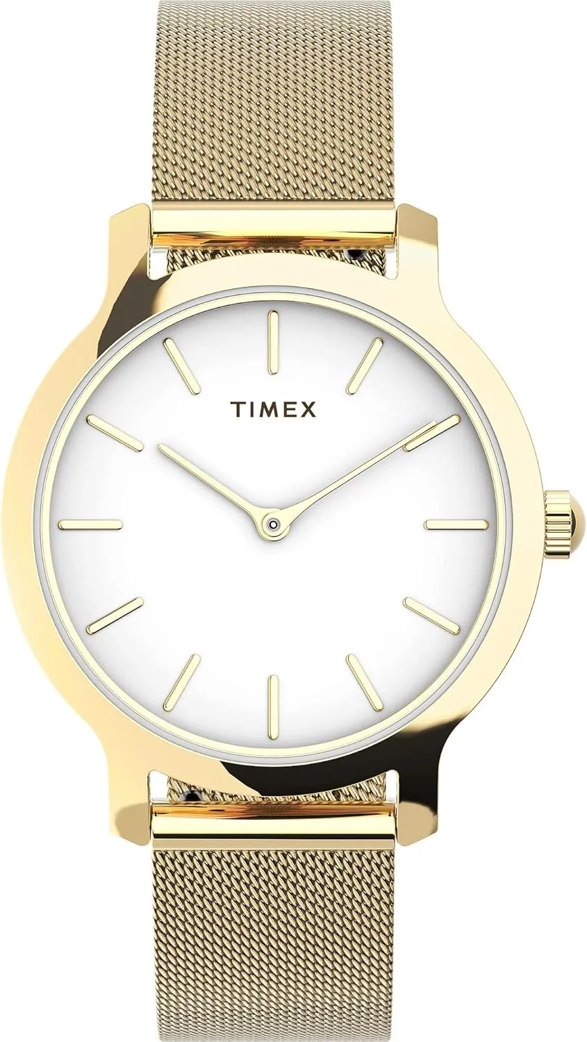 Timex Transcend 34mm Womens Analog Watch | Stylish Modern Design