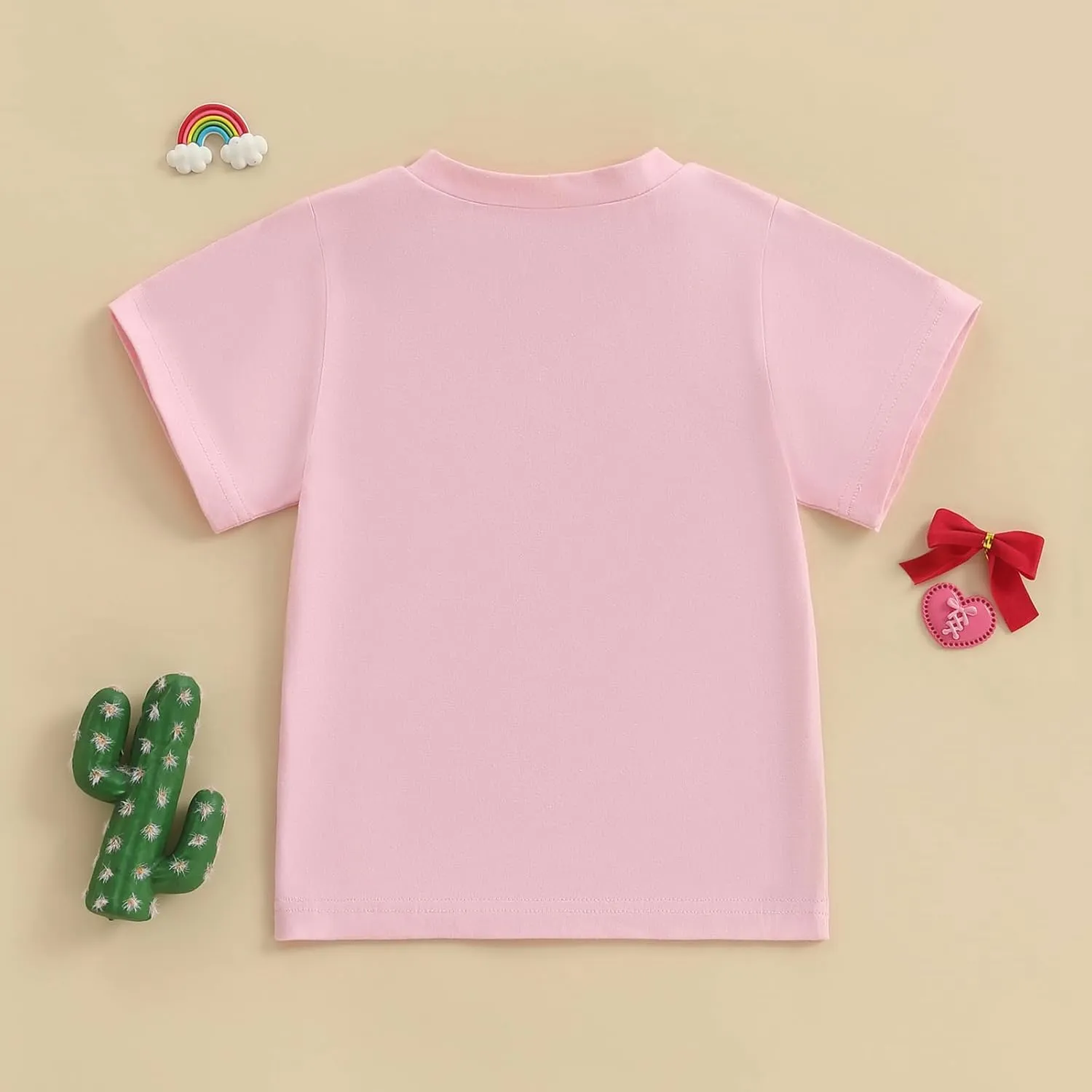 Toddler Baby Girls Western Cowgirl T-Shirt Kids Short Sleeve Funny Rodeo Graphic Summer Tee Tops