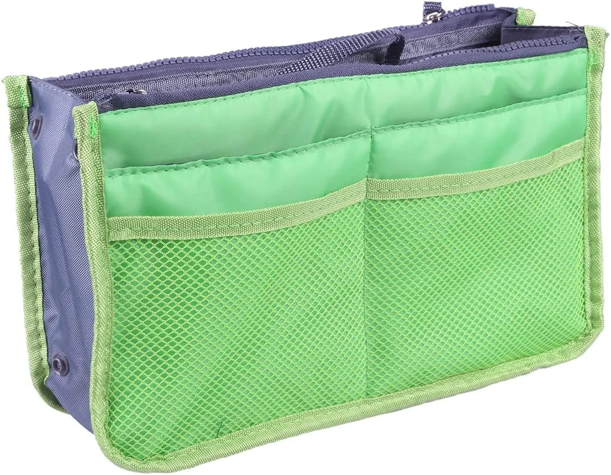 Travel Toiletry Bag Handheld Double Zipper Cosmetic Bag Multifunctional Toiletries Storage Bag Bag In Pocket Storage Bag Travel Storage Bag Bathroom Storage Bag Makeup Bag