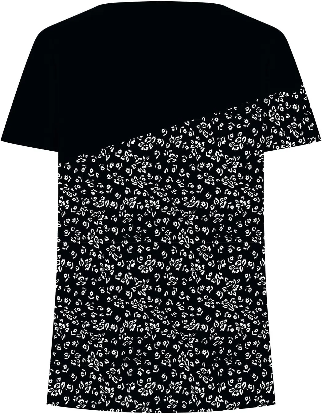 Tunic Tops for Women Trendy 2024 Boho Floral Print Summer Shirts Dressy Casual Square Neck Short Sleeve Blouses