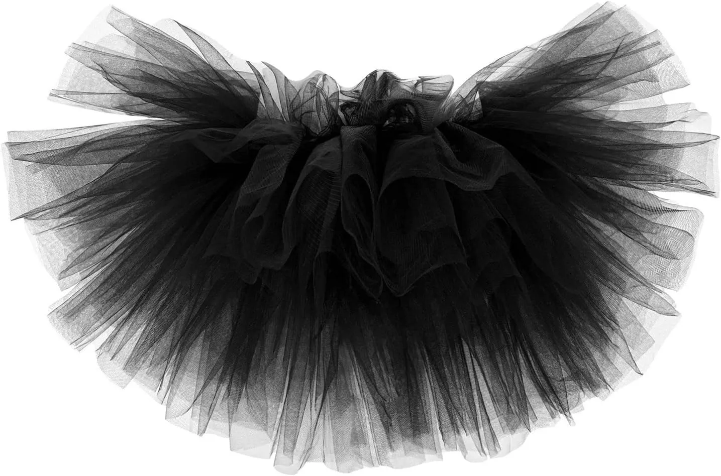 Tutu Skirt Women's Teens Elastic 6 Layered Tulle Ballet Skirt, 1950s Vintage Style Short Skirt Festival Party Skirt