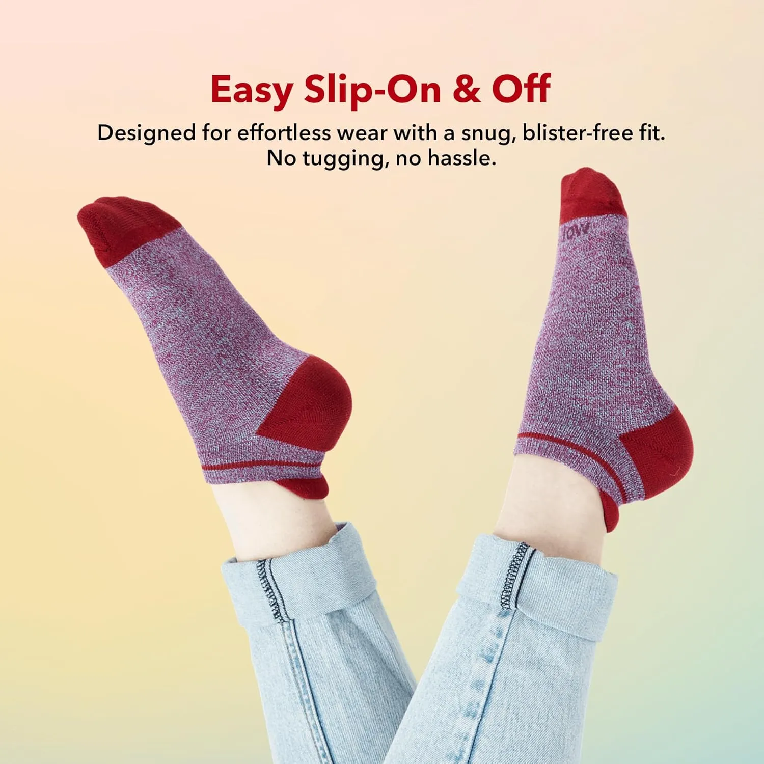 Wellow Ankle Socks for Men & Women  Breathable Aerolite Knit, 360 Compression, Ultra-Soft Made with Viscose from Bamboo