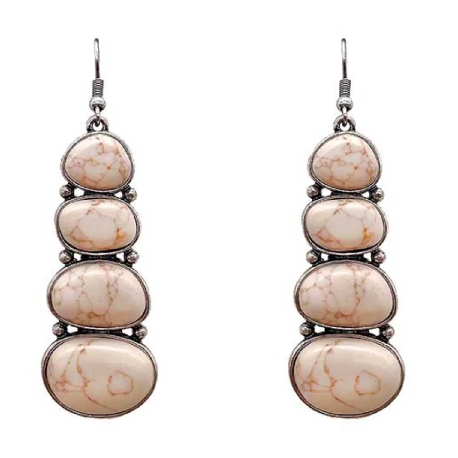 Western Stone Drop Earrings
