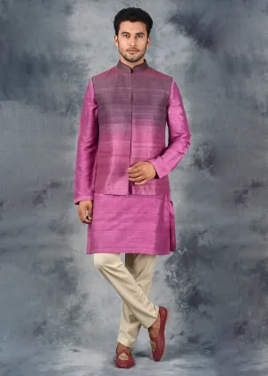 Wine Bandhgala Jacket | Siddhesh Chauhan