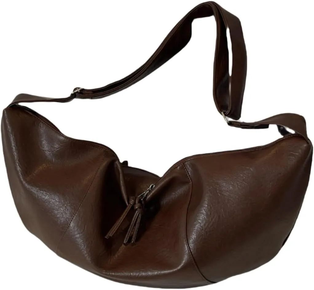 Women Satchel Handbag Purse Ladies Leather Vintage for Women Trendy Crossbody Shoulder Bags for Women(C)