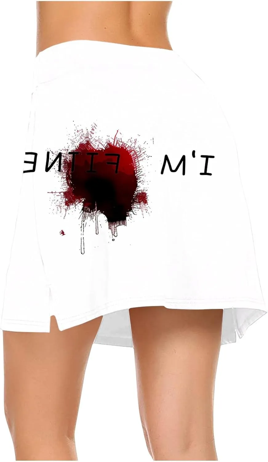 Women's Active Performance Skorts Lightweight Golf Skirts Workout Sports Pickleball Skort Inner Shorts with Pockets