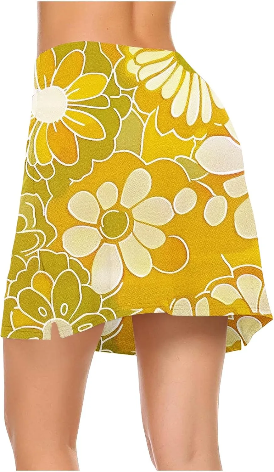 Women's Active Performance Skorts Lightweight Golf Skirts Workout Sports Pickleball Skort Inner Shorts with Pockets
