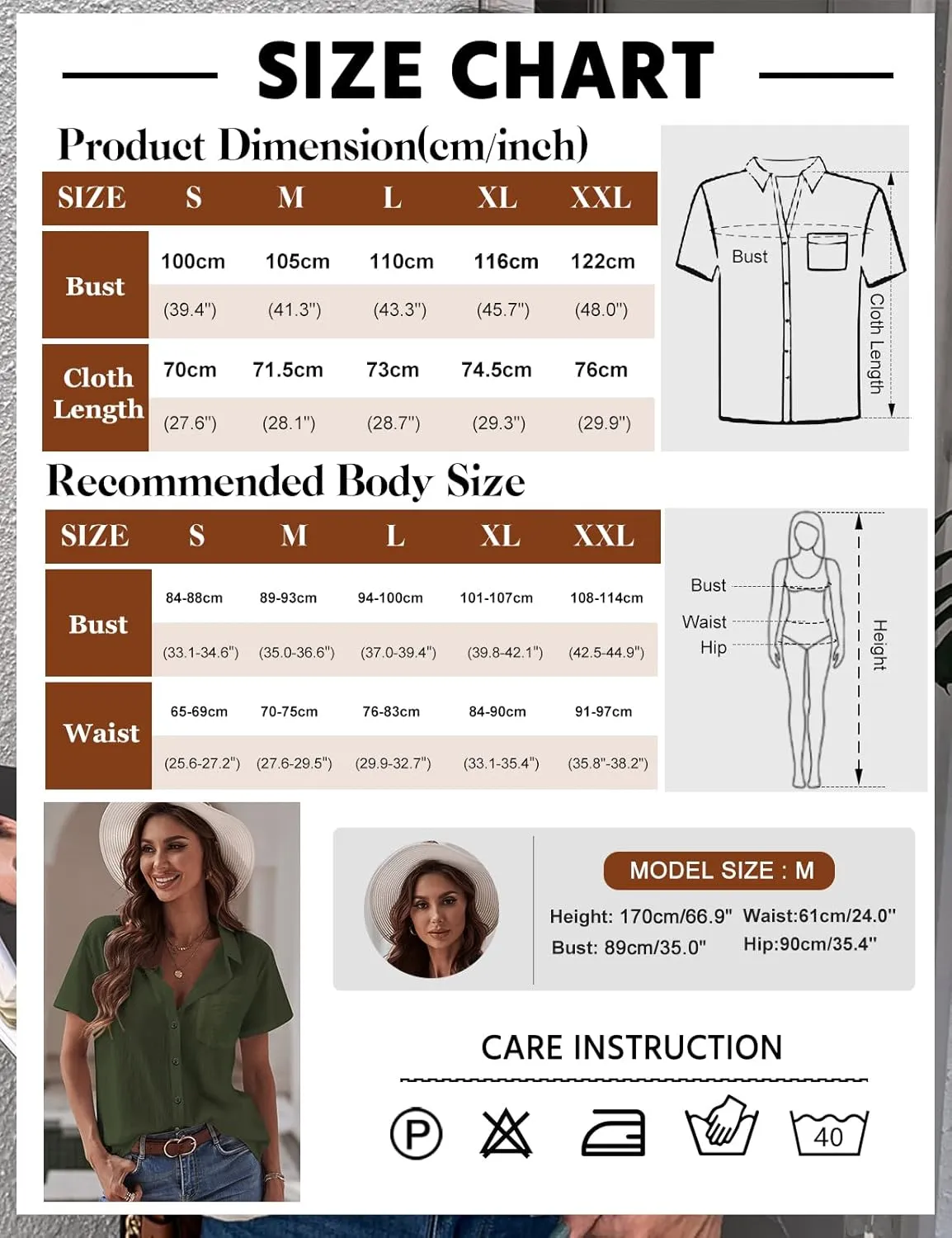 Womens Button Down Shirts Cotton Summer Tops V Neck Short Sleeve Shirt Collar Blouse Casual Plain Tshirt Work Tops