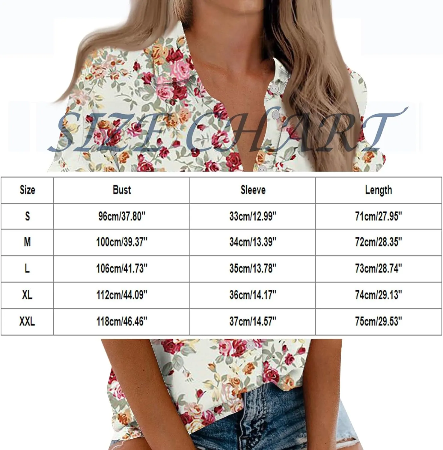 Women's Casual V Neck Floral Print Short Sleeve Blouses Button Down Shirts Loose Fit Boho Summer Tops Trendy