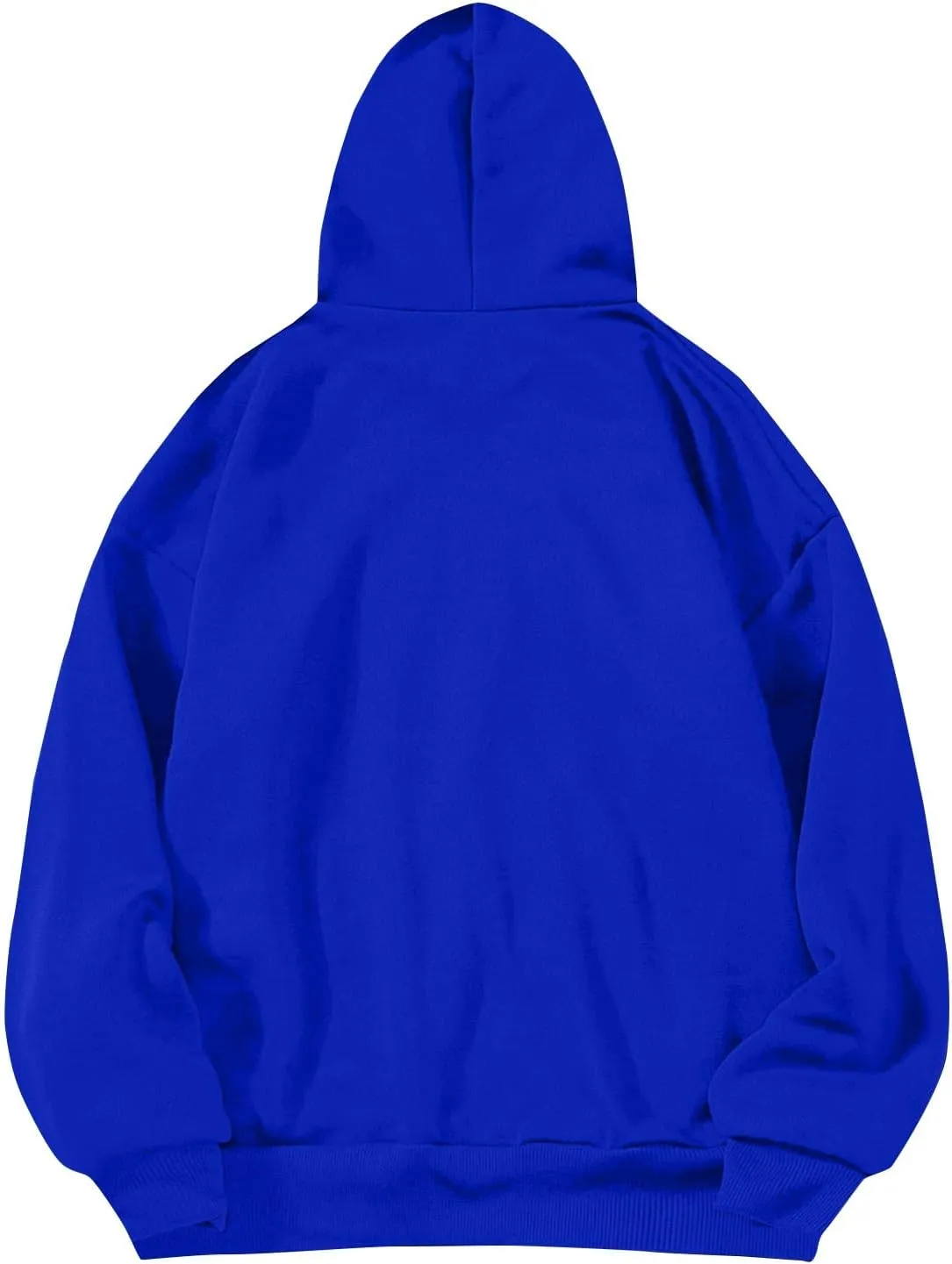 Womens Fashion Solid Color Long Sleeve Baggy Cute Oversized Hoodies 2024 Casual Y2K Pullover Sweatshirts Fall Oufits
