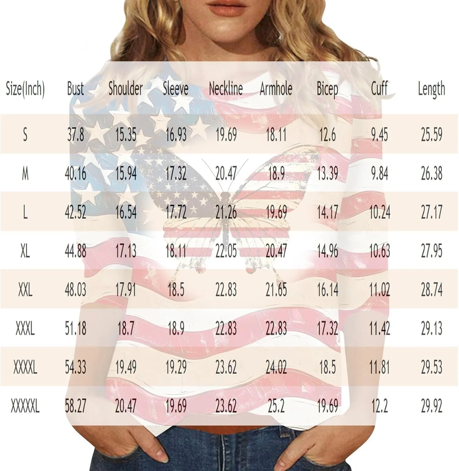 Womens Summer 3/4 Length Sleeve Tops Crewneck Casual Shirts Loose Fit Three Quarter Blouses Clothes
