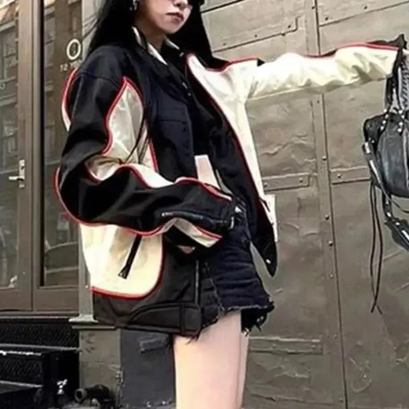 Y2K Retro Racing Jacket