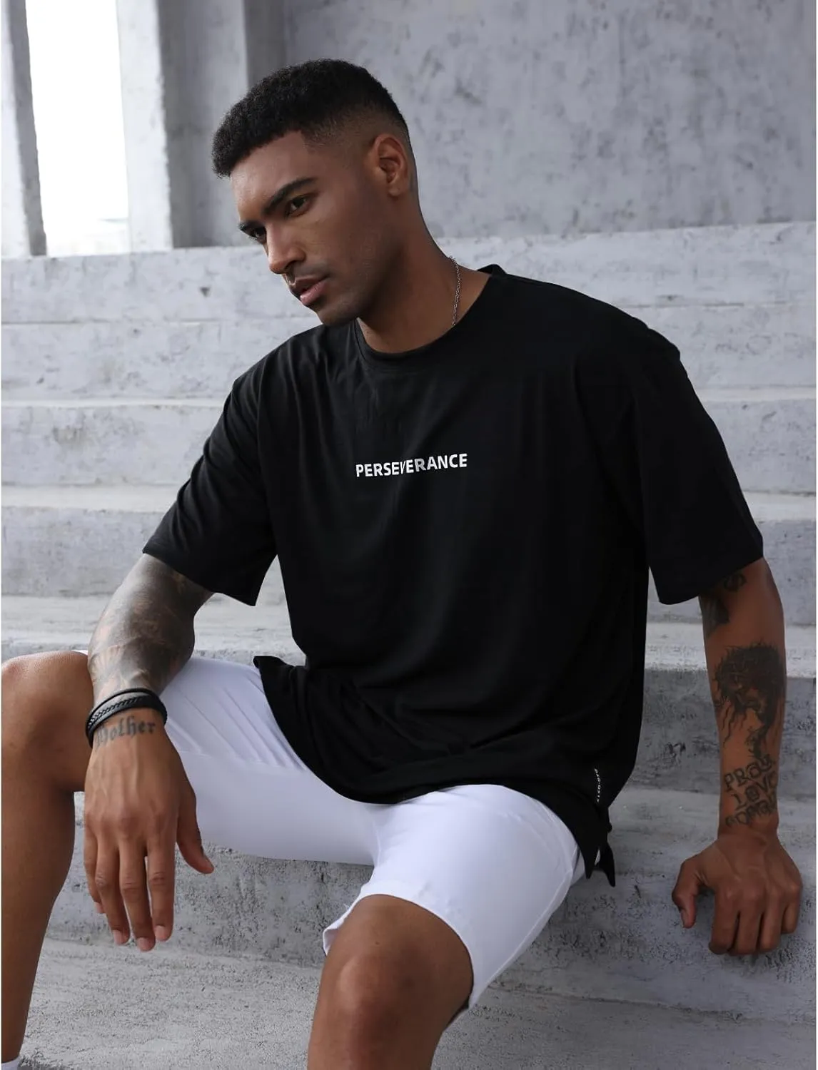 YawYews Mens Fashion Athletic T-Shirts Short Sleeve Casual Tee Plain Loose Workout Gym Streetwear Shirts