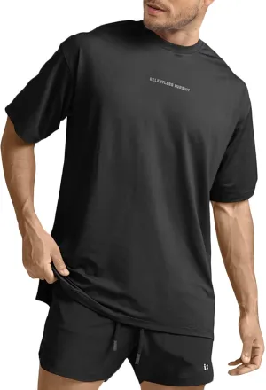 YawYews Mens Fashion Athletic T-Shirts Short Sleeve Casual Tee Plain Loose Workout Gym Streetwear Shirts