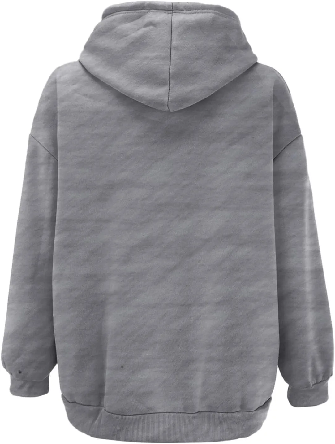 Zip Up Hoodie Women Y2K Long Sleeve Oversized Sweatshirts Lightweight Fleece Jacket Cute 2024 Fall Fashion Clothes